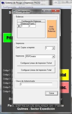 Software De Pesaje De Camiones - Básculas Balser